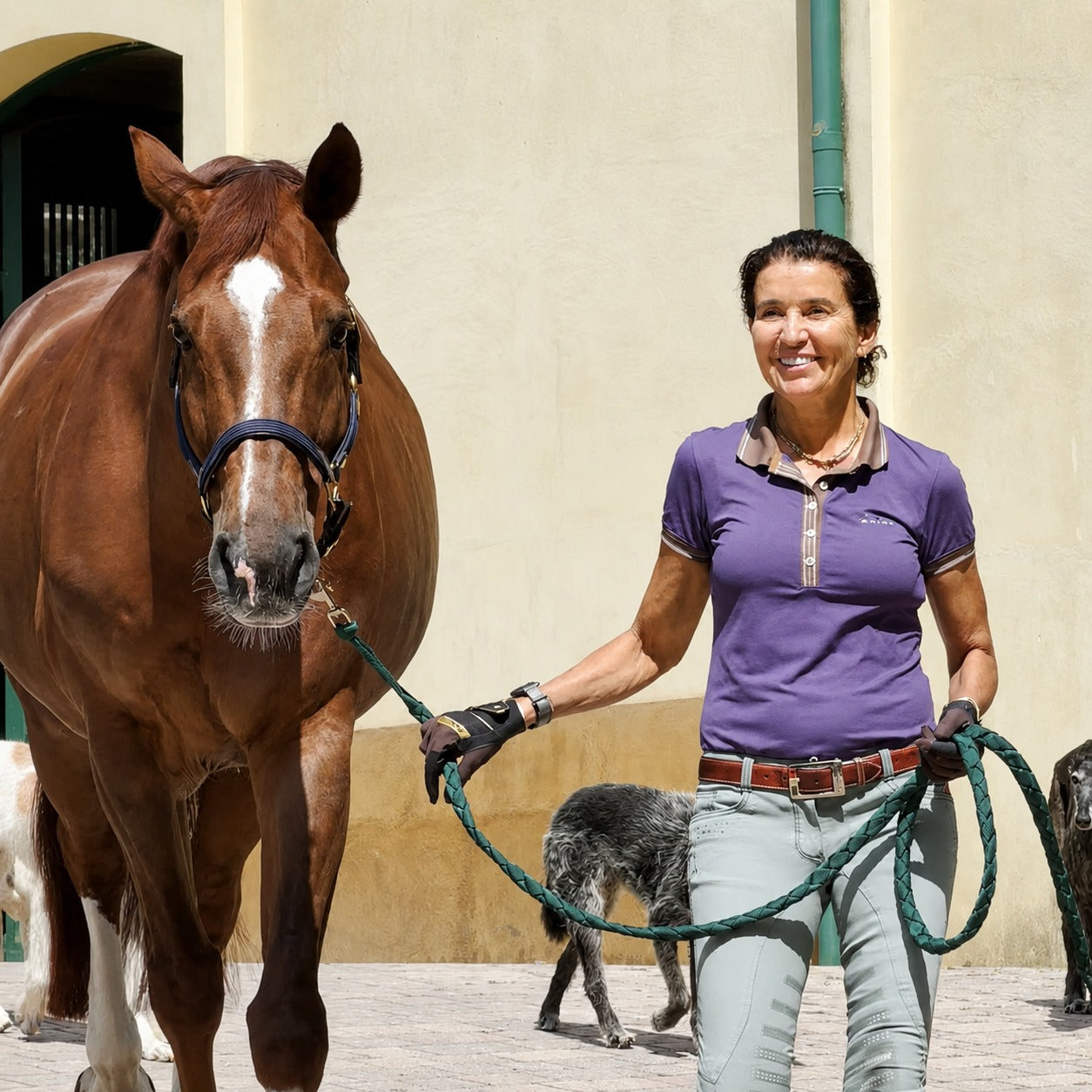 Beatriz Ferrer-Salat and a Brilianto diamond born of the bond with her horse