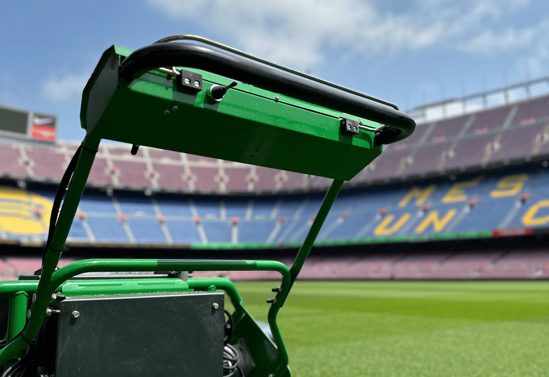 Diamonds created from the grass of iconic stadiums, each with a unique origin