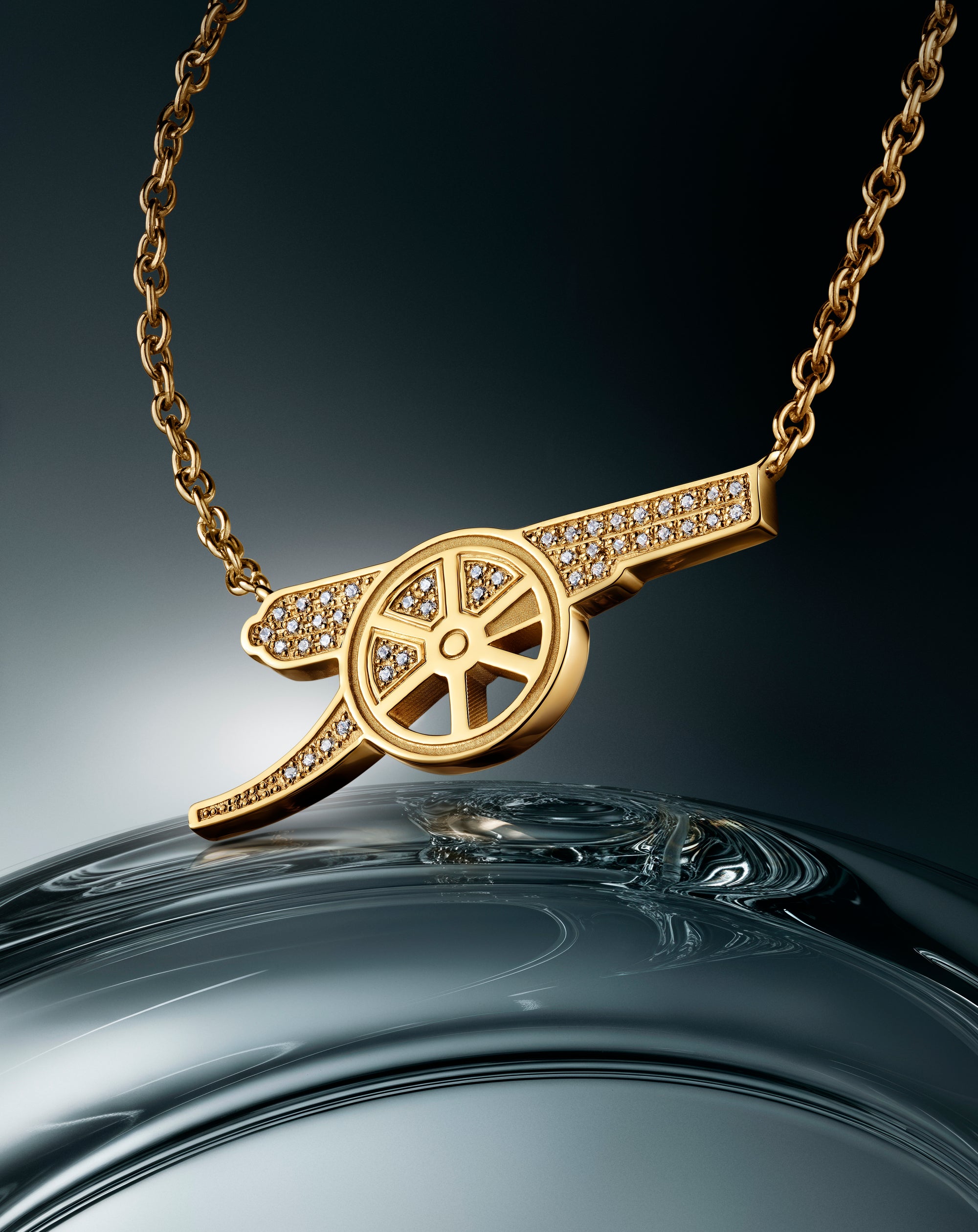 CANNON DIAMOND GOLD NECKLACE