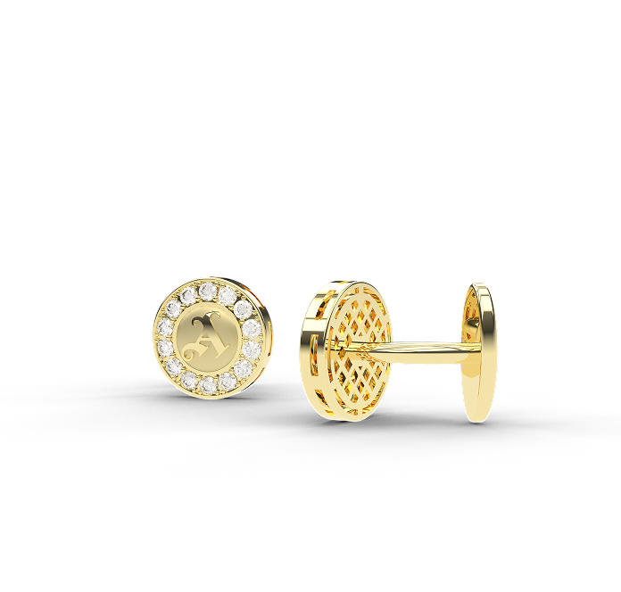 GEMELOS ARSENAL ORO BLANCO