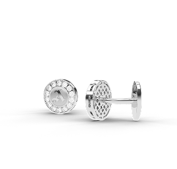 GEMELOS ARSENAL BAÑADOS EN ORO AMARILLO