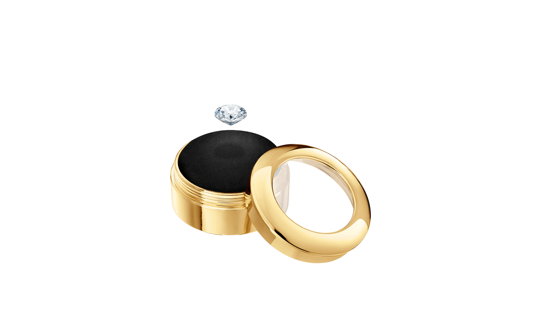 COLECCIÓN DE INSIGNIA DE DIAMANTES – EDICIÓN DE 1,00 ct