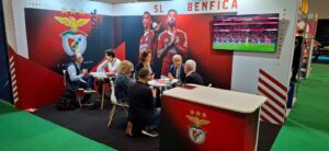 SL Benfica stand at Brand Licensing Europe